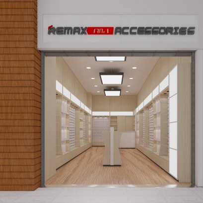 ออกแบบร้านมือถือ Remax & Accessories ห้าง Future Park รังสิต